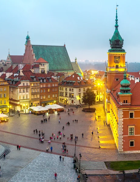 Panoramic view of Warsaw — Stock Photo, Image