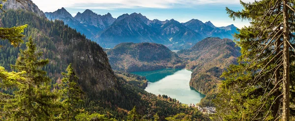 Alpi e laghi in Germania — Foto Stock