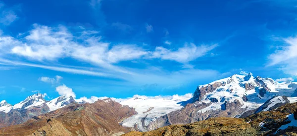 스위스에서 알프스 산 풍경 — 스톡 사진