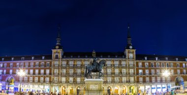 Philip III Madrid heykeli