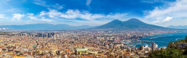 Napoli ve İtalya Vezüv Yanardağı