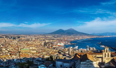Napoli ve İtalya Vezüv Yanardağı