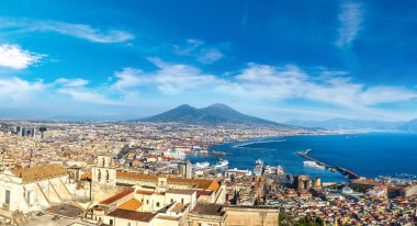 Napoli ve İtalya Vezüv Yanardağı