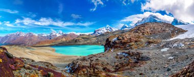 İsviçre Alpleri dağ manzarası