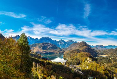 Alpler ve göller Almanya