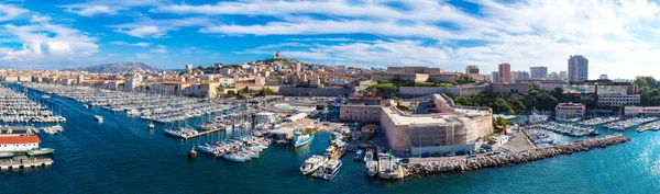Régi kikötő Marseille, Franciaország — Stock Fotó