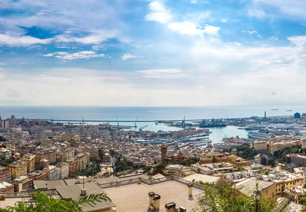 Puerto de Génova en Italia — Foto de Stock