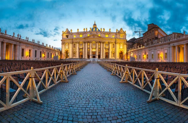 Bazilica Sfântul Petru din Vatican — Fotografie, imagine de stoc