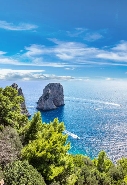 Isola di Capri in Italia — Foto Stock