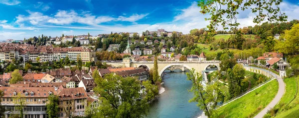 Panoramautsikt över bern — Stockfoto