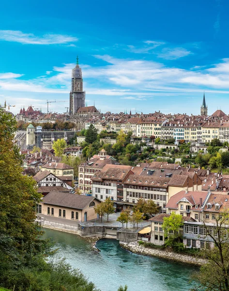 Cattedrale di Berna e Berner Munster in Svizzera — Foto Stock