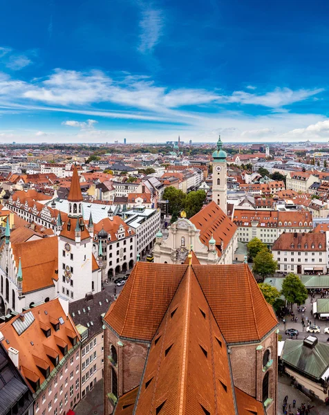 Münih 'in hava manzarası — Stok fotoğraf