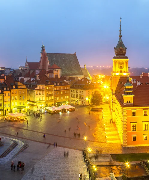 Panoramablick auf Warschau — Stockfoto