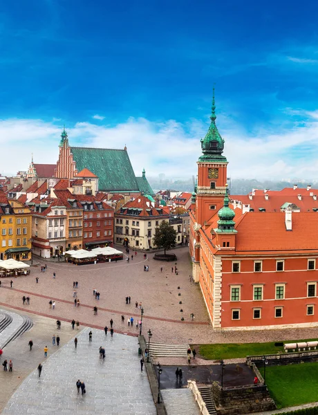 Panoramablick auf Warschau — Stockfoto