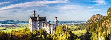 Almanya 'daki Neuschwanstein kalesi