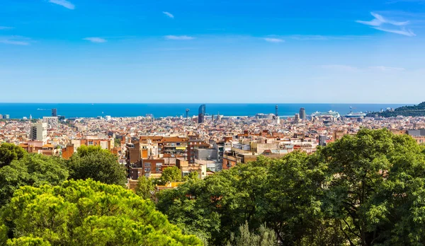 Vista panoramica di Barcellona — Foto Stock