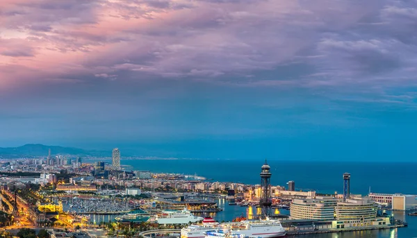 Vista panorámica de Barcelona —  Fotos de Stock