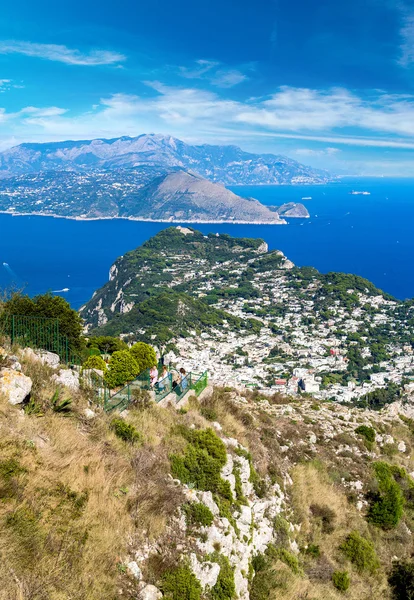 Isla de Capri en Italia — Foto de Stock