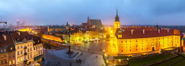 Panoramic view of Warsaw — Stock Photo, Image