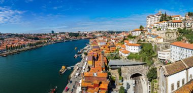 Portekiz 'deki Porto' nun hava görüntüsü