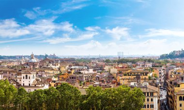 Roma 'nın panoramik manzarası