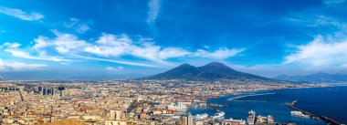 Napoli ve İtalya Vezüv Yanardağı