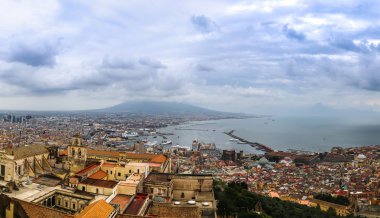 Napoli ve İtalya Vezüv Yanardağı