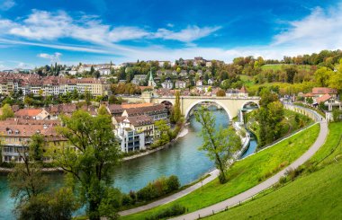 bern panoramik manzaralı