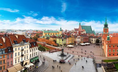 Panoramik bir Varşova