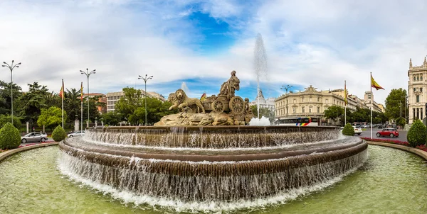 Cibeles-Brunnen in Madrid — Stockfoto