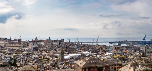 Porto di Genova in Italia — Foto Stock