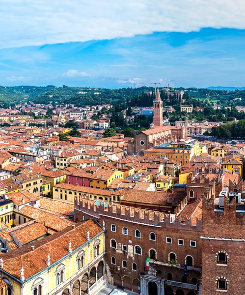 Vista aérea de Verona, Italia — Foto de Stock