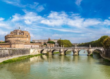 Castel Sant Angelo  in Rome clipart