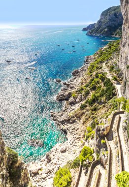 İtalya 'daki Capri Adası