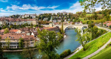 bern panoramik manzaralı