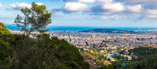 Blick auf Barcelona — Stockfoto