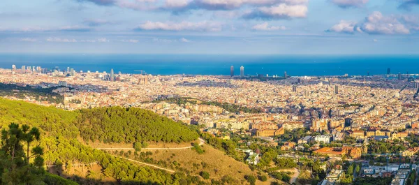 Blick auf Barcelona — Stockfoto