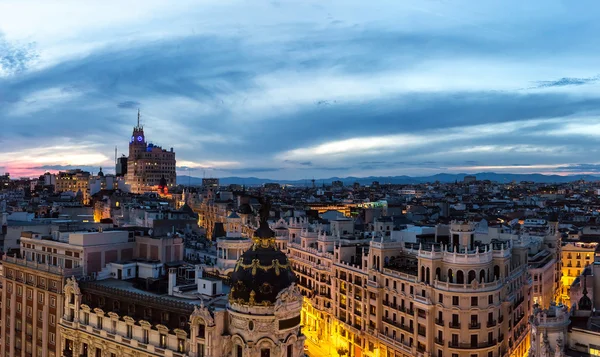 Madrid Panoramical havadan görünümü