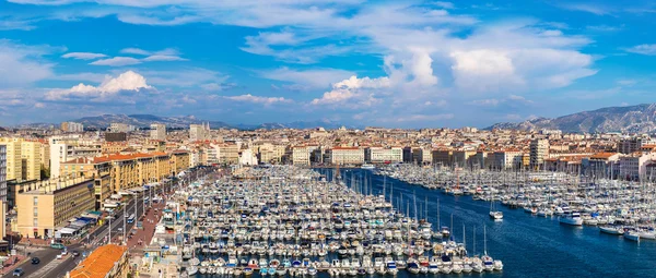 Vecchio porto di Marsiglia, Francia — Foto Stock