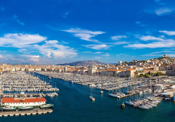 Vecchio porto di Marsiglia, Francia — Foto Stock