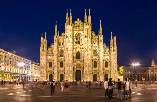 Milánská katedrála Duomo — Stock fotografie