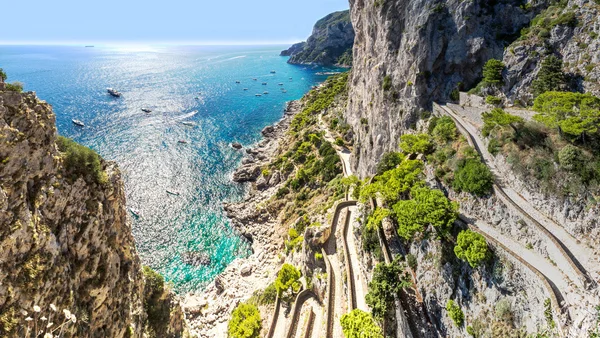 Острів Капрі в Італії — стокове фото