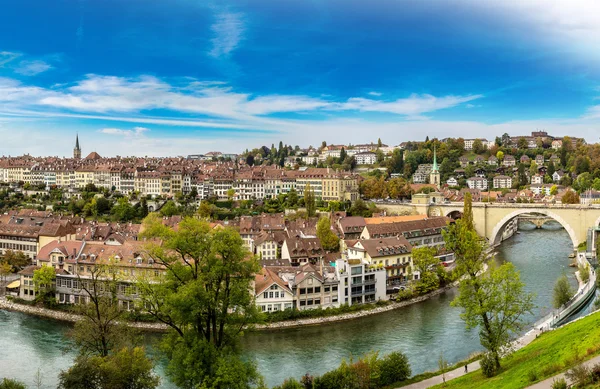 Panorama Pemandangan Bern — Stok Foto