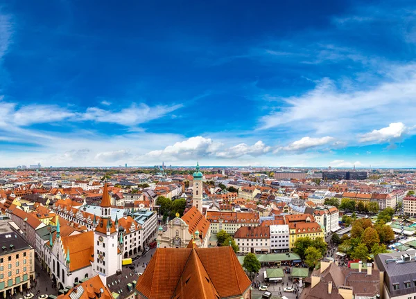 Vue aérienne de Munich — Photo