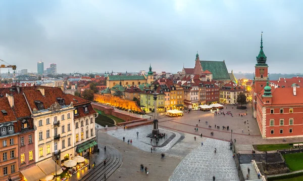 Panoramic view of Warsaw — Stock Photo, Image