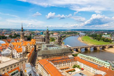 Dresden 'in panoramik görünümü