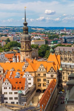 Dresden 'in panoramik görünümü