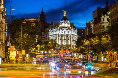 Metropolis bölgesinde Madrid.