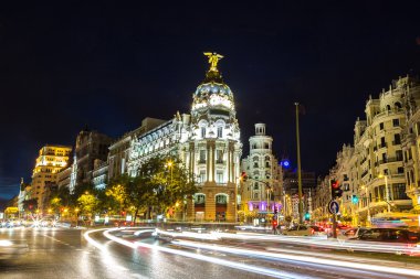 Metropolis bölgesinde Madrid.