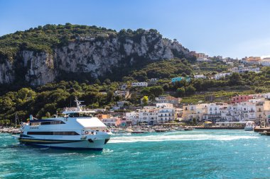 Capri Adası yaz gün